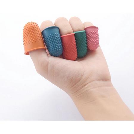 Hiden | Rubberen vingerdoppen voor borduren en naaien - Hobby - Vingerhoed - Vingerbescherming